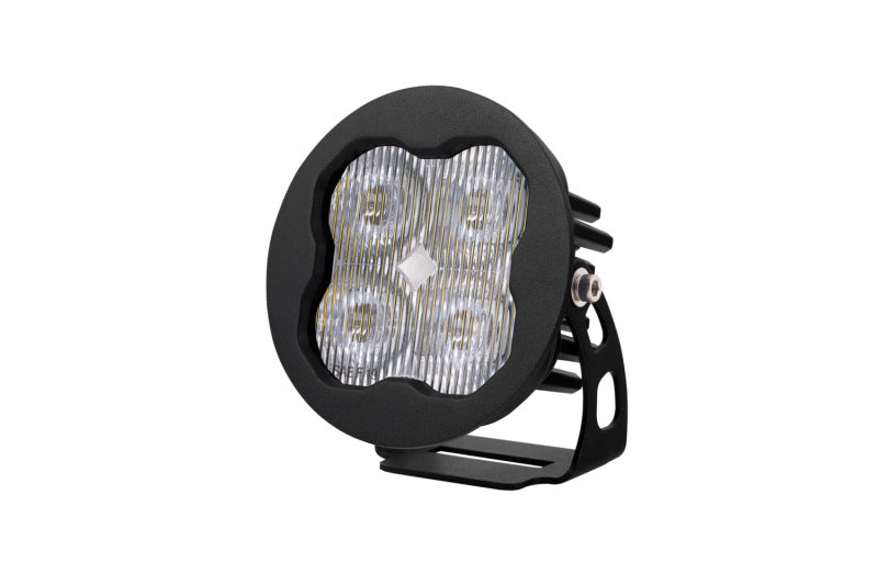 Diode Dynamics SS3 LED Pod Max - White SAE Fog Round (Single)