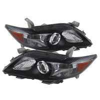 Thumbnail for Xtune Toyota Camry 10-11 ( USa Built/Nal ) Amber Projector Headlights Black HD-JH-TCAM10-AM-BK