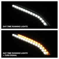 Thumbnail for Spyder Mercedes W221 S Class 07-09 Headlights - HID Model Only - Black PRO-YD-MBW22107-HID-DRL-BK