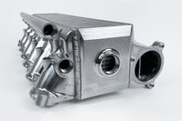 Thumbnail for CSF Gen 2 B58 Race X Charge-Air-Cooler Manifold - Raw Billet Aluminum Finish