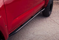 Thumbnail for Body Armor 4x4 05-22 Toyota Tacoma Double Cab Short Bed Revo Rock Sliders - Black