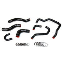 Thumbnail for HPS Reinforced Black Silicone Radiator + Heater Hose Kit Coolant for Toyota 89-95 4Runner 22RE Non Turbo EFI LHD