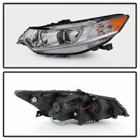 Thumbnail for xTune 09-14 Acura TSX Projector Headlights - Light Bar DRL - Chrome (PRO-JH-ATSX09-LB-C)
