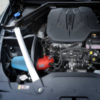 Thumbnail for Injen 22-23 Kia Stinger 2.5L Turbo L4 Wrinkle Red Short Ram Tuned Intake System