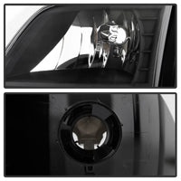 Thumbnail for Xtune Ford F150 97-03 Crystal Headlights w/ Clear LED Corners Black HD-ON-FF15097-LED-SET-BK