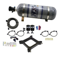 Thumbnail for Nitrous Express 4150 Assassin Plate Pro Power Nitrous Kit (100-500HP) w/12lb Bottle