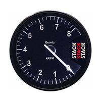 Thumbnail for Autometer Stack Clubman Tachometer 80mm 0-8K RPM - Black