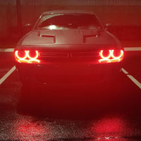 Thumbnail for Oracle 15-21 Dodge Challenger Dynamic Surface Mount Headlight Halo Kit - - Dynamic SEE WARRANTY