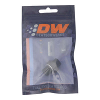 Thumbnail for DeatschWerks 6AN ORB Male to M14 X 1.5 Metric Male (Incl O-Ring and Washer) - Anodized Matte Black