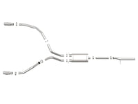 Thumbnail for aFe Apollo GT Series 3 IN 409 SS Cat-Back Exhaust System w/ Polish Tip GM Sierra 1500 09-18