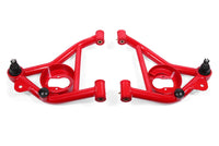 Thumbnail for BMR 82-82 3rd Gen F-Body Non-Adj. Lower A-Arms w/ Spring Pocket (Polyurethane) - Red