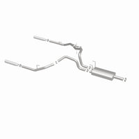 Thumbnail for Magnaflow 09-13 Dodge Ram 1500 V6 3.6L Dual Spilt Rear Exit Polished Stainless C/B Perf Exhaust