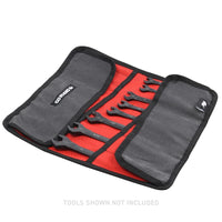 Thumbnail for Go Rhino XVenture Gear Tool Wrench Roll - Small (3.5x3.5in. Closed) 12oz Waxed Canvas - Black