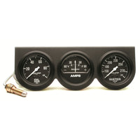 Thumbnail for AutoMeter Gauge Console Oilp/Wtmp/Amp 2-5/8in. 100PSI/280 Deg. F/60A Blk Dial Blk Bzl Ag