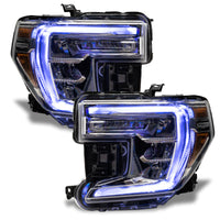 Thumbnail for Oracle 19-21 GMC Sierra 1500 RGB+W Headlight DRL Upgrade Kit - ColorSHIFT w/o Cntrl SEE WARRANTY