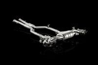 Thumbnail for Akrapovic 10-14 AMG SLS Coupe/Roadster Evolution Line Cat Back (Titanium) w/ Carbon Tips