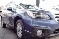 Thumbnail for Rally Armor 15-19 Subaru Outback Black UR Mud Flap w/ Grey Logo