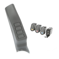 Thumbnail for Rugged Ridge A-Pillar Pod Kit 3 Switch USB 07-10 JK/JKU