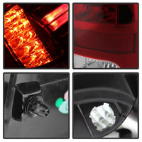 Thumbnail for Spyder Dodge Ram 1500 13-14 13-14 LED Tail Lights LED Model only - Red Clear ALT-YD-DRAM13-LED-RC