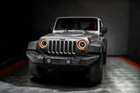 Thumbnail for ORACLE Lighting 0718 Jeep Wrangler JK Oculus 7in Switchback BiLED Projector Headlights SEE WARRANTY