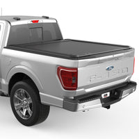 Thumbnail for EGR 2015-2023 Ford F-150 Short Box RollTrac Manual Retratable Bed Cover