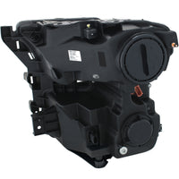 Thumbnail for ANZO 2015-2016 Ford F-150 Projector Headlights w/ Plank Style Design Black w/ Amber