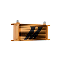 Thumbnail for Mishimoto Universal 16-Row Oil Cooler Gold