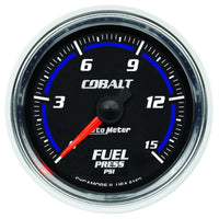 Thumbnail for Autometer Cobalt 52mm 15 PSI Electronic Fuel Pressure Gauge