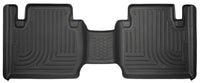 Thumbnail for Husky Liners 12-15 Toyota Tacoma Extended Cab WeatherBeater Second Row Black Floor Liners
