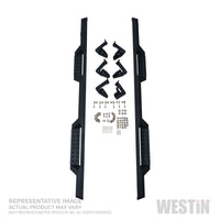 Thumbnail for Westin/HDX 10-17 Toyota 4Runner Trail Edition Drop Nerf Step Bars - Textured Black
