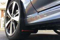 Thumbnail for Rally Armor 17-23 Subaru Impreza 4D/5D Black UR Mud Flap w/Blue Logo