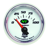 Thumbnail for AutoMeter Gauge Oil Pressure 2-1/16in. 100PSI Electric NV