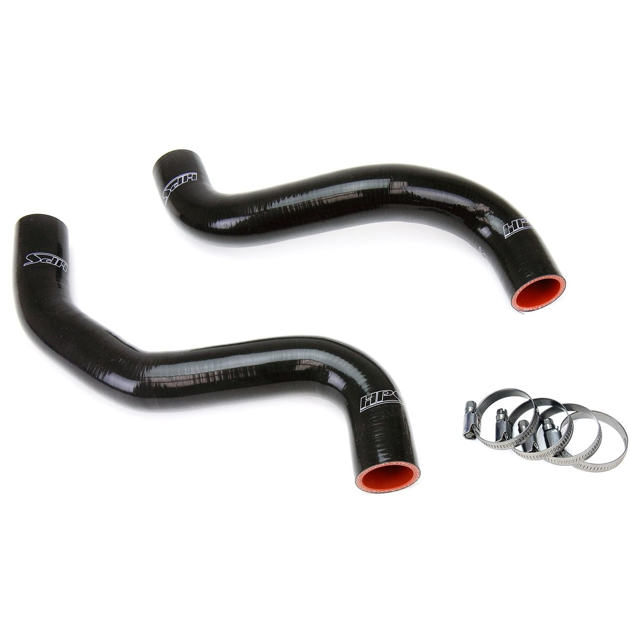 HPS Black Reinforced Silicone Radiator Hose Kit Coolant for Toyota 96-99 4Runner V6 3.4L Auto Trans