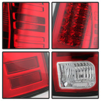 Thumbnail for Spyder Dodge Ram 1500 13-14 13-14 LED Tail Lights LED Model only - Red Clear ALT-YD-DRAM13-LED-RC