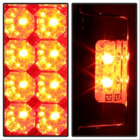 Thumbnail for Spyder Ford F150 side 97-03/F250/350 Duty 99-07 LED Tail Lights Red Clear ALT-YD-FF15097-LED-RC