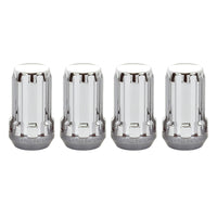 Thumbnail for McGard SplineDrive Lug Nut (Cone Seat) M14X1.5 / 1.648in. Length (4-Pack) - Chrome (Req. Tool)