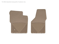 Thumbnail for WeatherTech 99-07 Ford F250 Super Duty Crew Front Rubber Mats - Tan