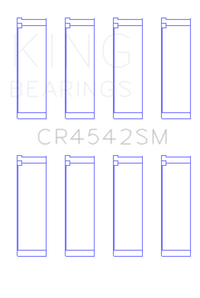 Thumbnail for King Honda K-Series (Except A3) 16v 2.0L / 2.3L / 2.4L Connecting Rod Bearing Set (Set of 4)