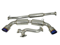 Thumbnail for Injen 13-20 Subaru BRZ/Toyota 86 2.0L 4cyl SS CB Exhaust w/ Dual Injen Embossed Muffler