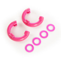 Thumbnail for Rugged Ridge Pink 3/4in D-Ring Isolator Kit