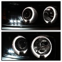 Thumbnail for Spyder GMC Sierra 1500/2500 99-06 Projector Headlights LED Halo LED Blk Smke PRO-YD-CDE00-HL-BSM