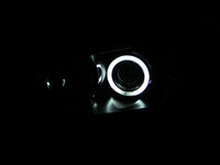 Thumbnail for ANZO 2004-2008 Mazda 3 Projector Headlights w/ Halo Black (CCFL)