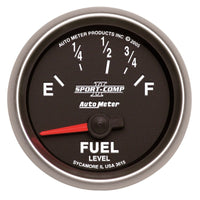 Thumbnail for Autometer Sport-Comp II 52mm 73-10 ohms Short Seeep Electronic Fuel Level Gauge