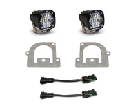 Thumbnail for Baja Designs 21+ Ford Bronco Sport S1 WC LED Fog Pocket Light Kit - Clear
