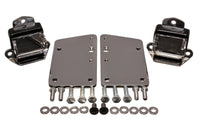 Thumbnail for Energy Suspension LS Series Black Motor Conversion Set - Chrome Plated
