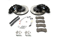 Thumbnail for Alcon 2009+ Nissan GT-R R35 412x36mm Rotor Sky Blue 6 Piston Caliper RC6 Front Axle Kit
