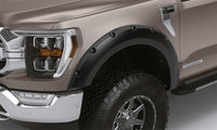 Thumbnail for Lund 21-22 Ford F-150 (Excl. Lightning) RX-Rivet Style Textured Fender Flares - Black (2 Pc. Front)