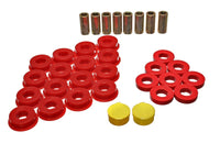 Thumbnail for Energy Suspension 79-85 Mazda RX7 Red Rear Control Arm Bushing Set
