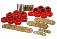 Thumbnail for Energy Suspension Cab Mount Set - Club Cab - Red