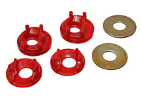 Thumbnail for Energy Suspension 95-99 Mitsubishi Eclipse FWD/AWD Red Motor Mount Inserts (2 Torque Mount Positions